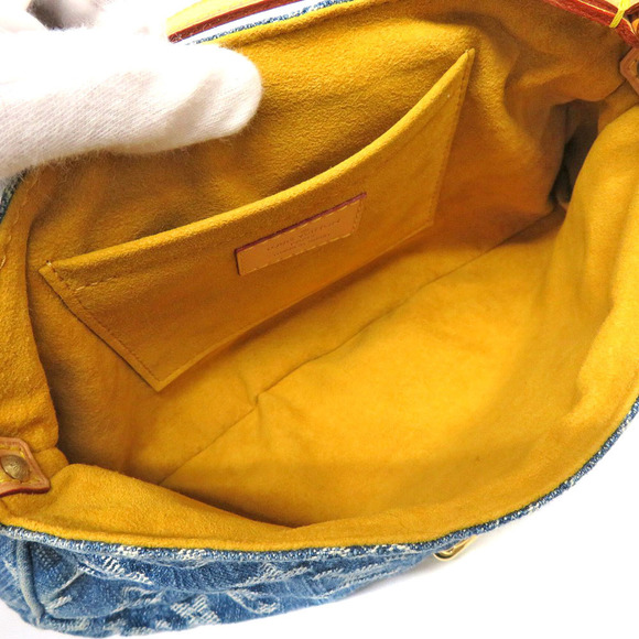 Louis Vuitton Mini Pleaty Monogram Denim Jacquard Weave Blue Handbag - Picture 7 of 11